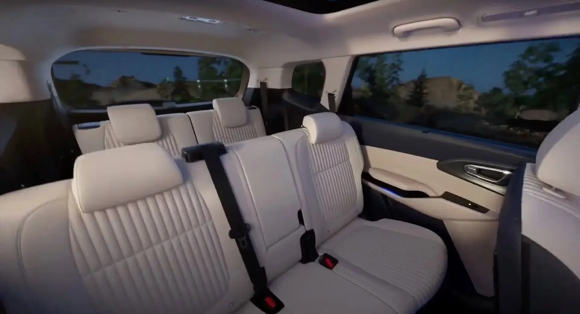 Cabin view of Kia Carens Clavis EV