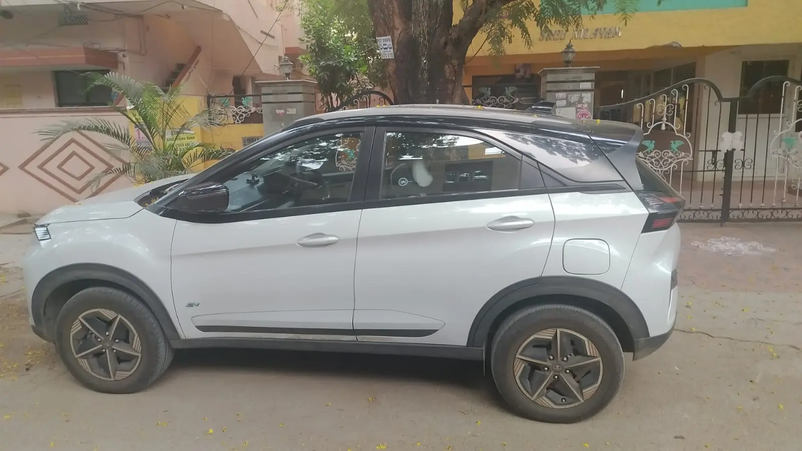 Harsha’s Nexon EV Empowered Plus 45 used for the Hyderabad to Shirdi Trip