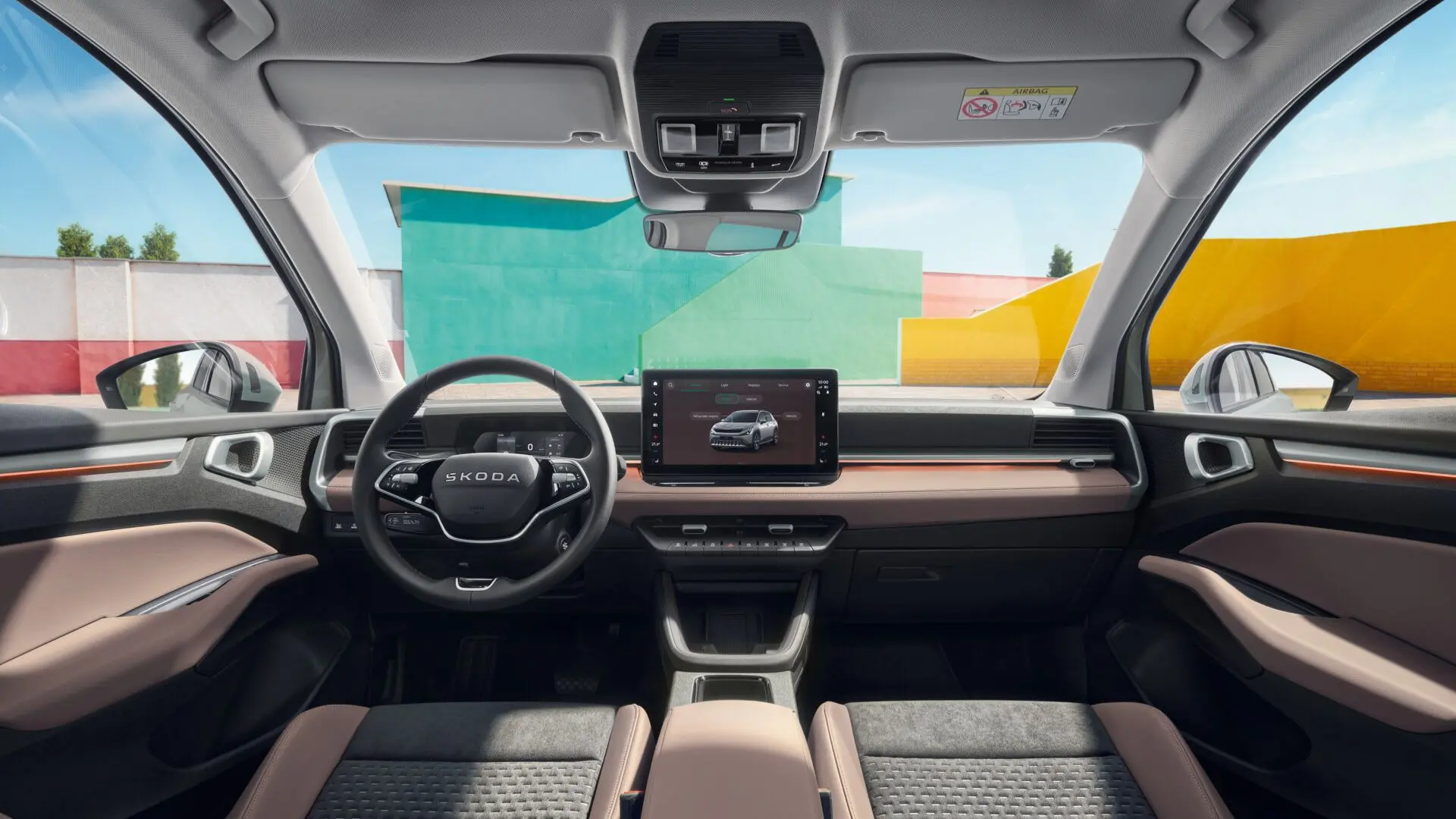 Interior Cabin of Skoda Epiq