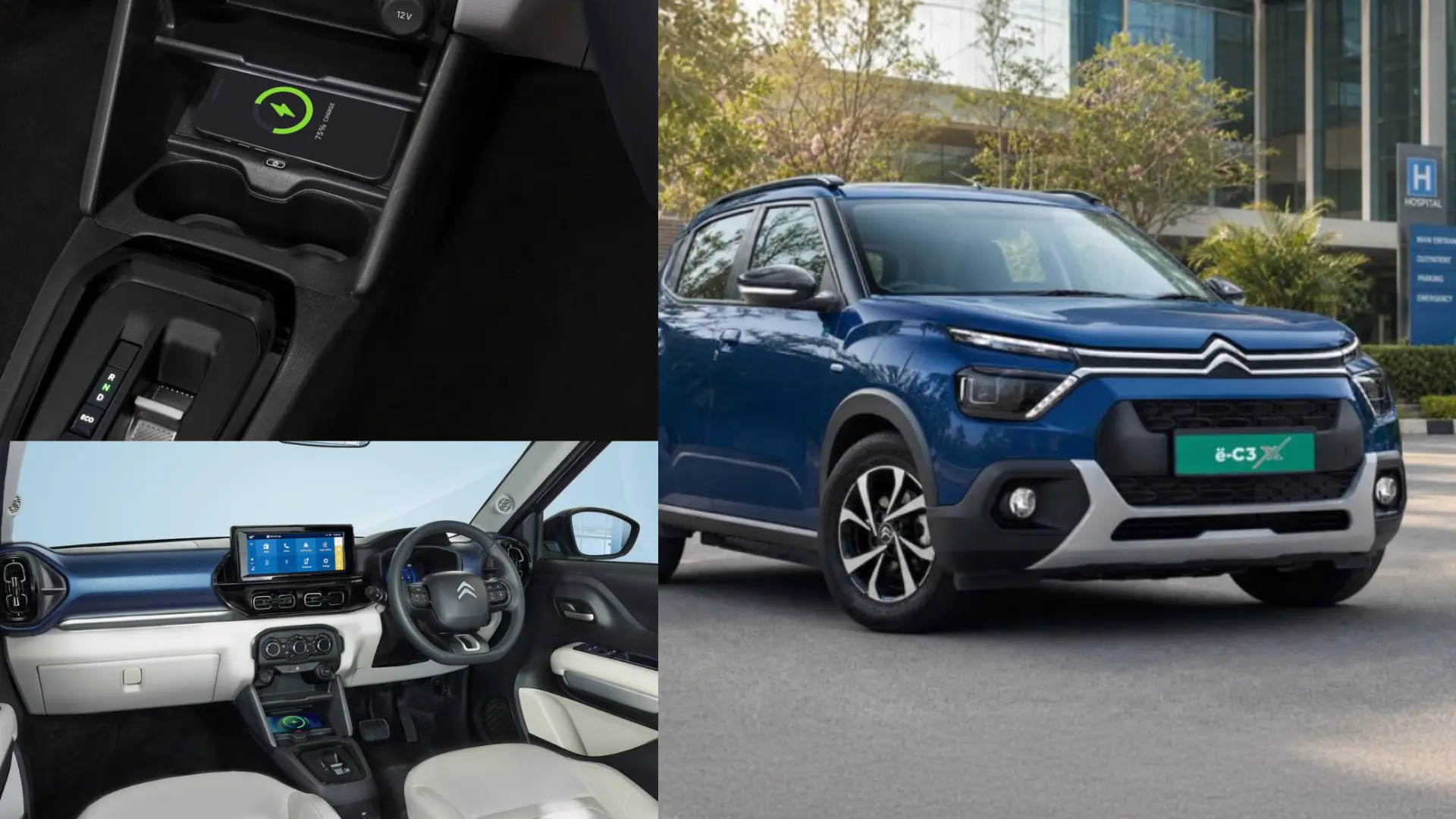 Citroën ë-C3X - The updated electric hatchback now available in Live, Live (O), and Shine variants.