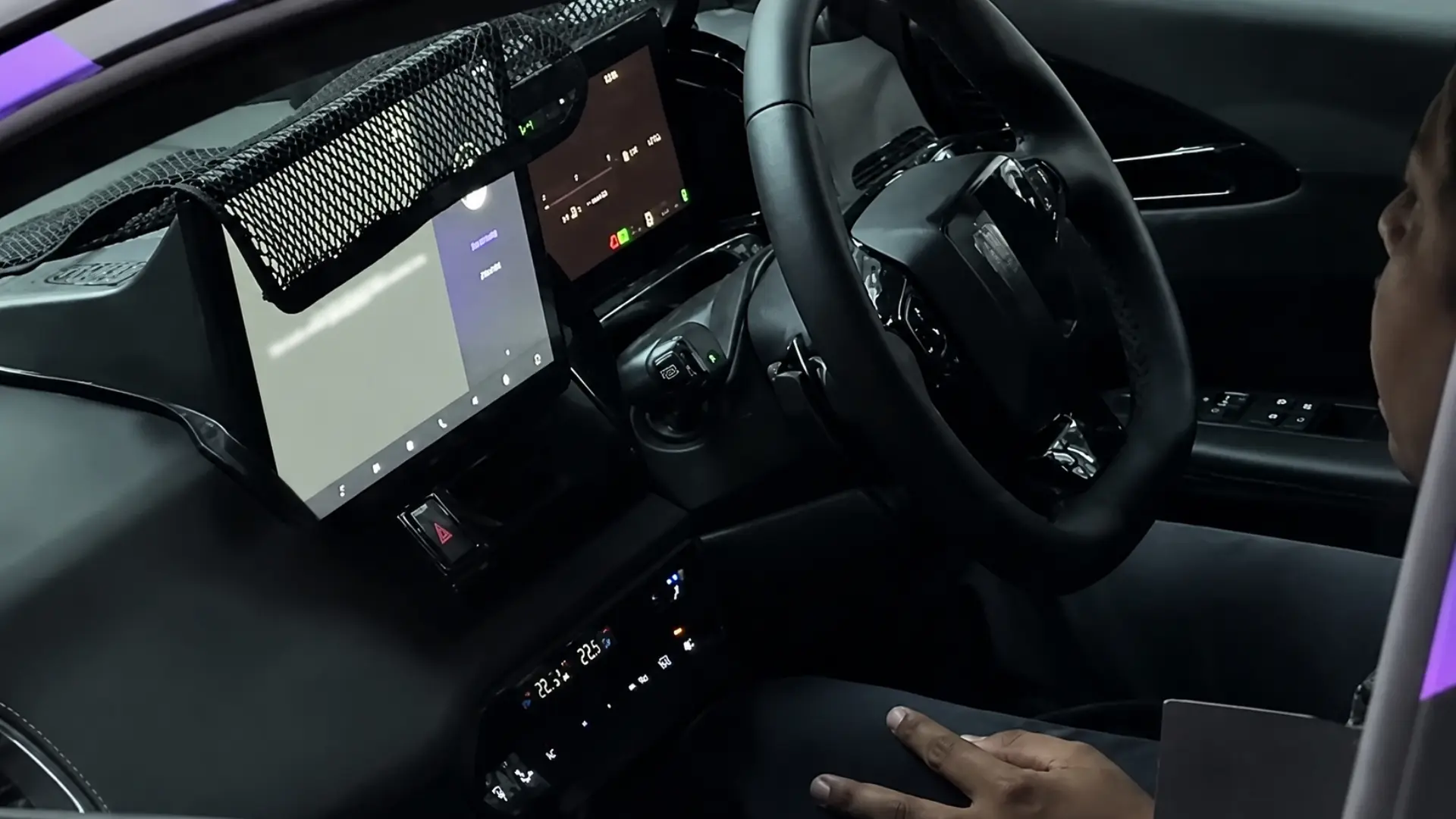 The interior of Honda 0 Alpha will feature separate Instrument Cluster and Infotainment System screens.