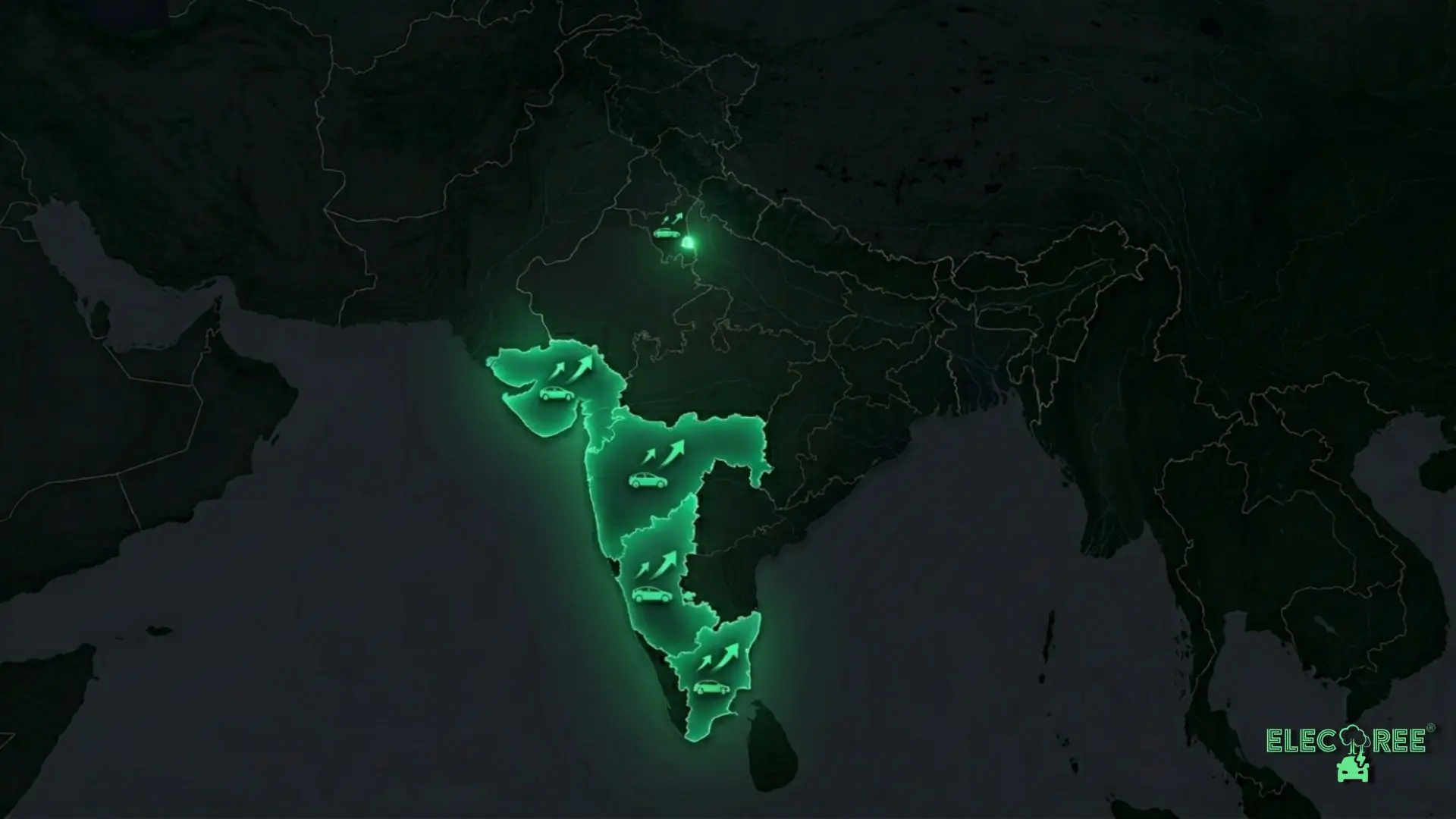 India 4W EV Sales by State - March 2026: Maharashtra Leads, Karnataka Surges 124%, Gujarat Proves Policy Works