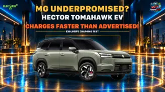 Exclusive: MG Hector Tomahawk EV Charges Faster than MG Advertises