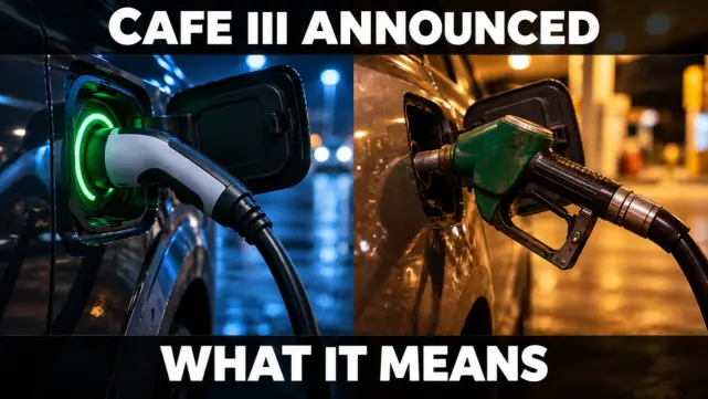 Government's CAFE III Norms Give EVs a 3x Credit, PHEVs 2.5x