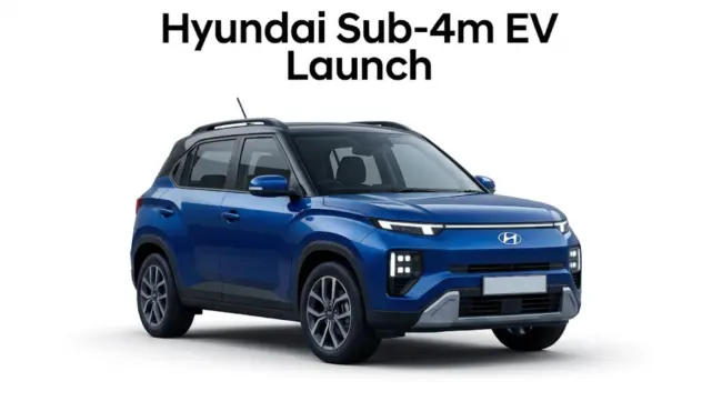 Hyundai India Confirms Sub-4M Electric SUV Launch in FY27
