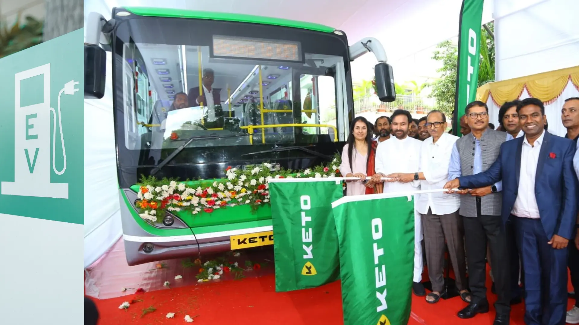 KETO Motors Unveils Ethanol-Based EV Charging System, Launches Urbanova KE9 Electric Bus