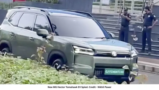 MG’s New 7-Seater EV Spotted Undisguised Ahead of August 26 Launch