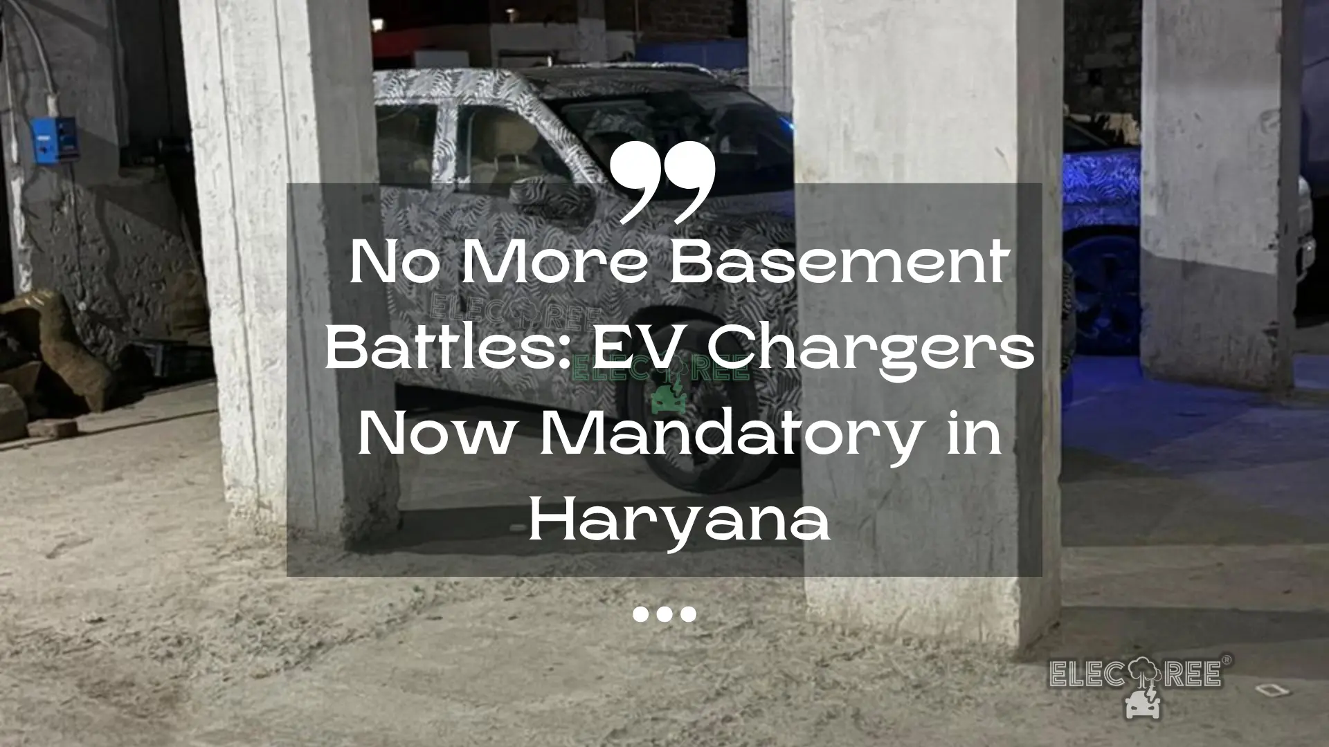 No More Basement Battles: Haryana Makes EV Charging Mandatory in New Homes & Offices