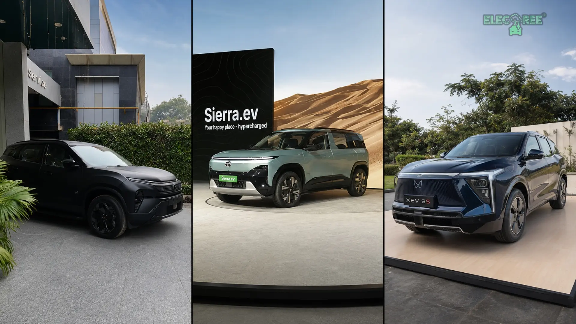 Real-World Charging Speeds: Tata Sierra EV vs Harrier EV vs Mahindra XEV 9S