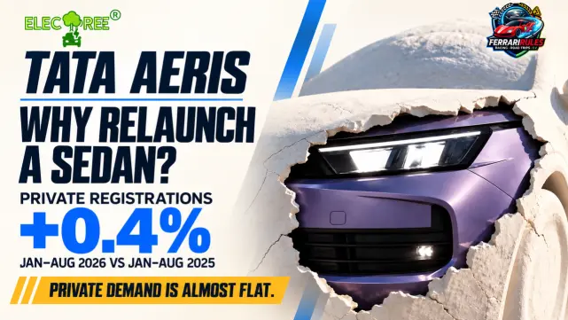 Tata Aeris: Why Relaunch a Sedan When Private Sales Grew Just 0.4%?