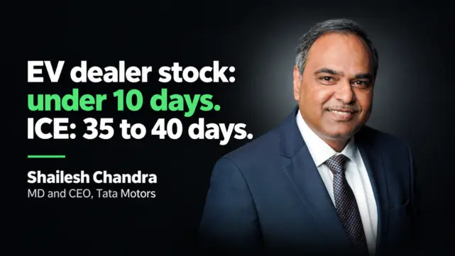 Tata Motors CEO Says EV Demand Has Crossed 10%, Dealer Stock Under 10 Days