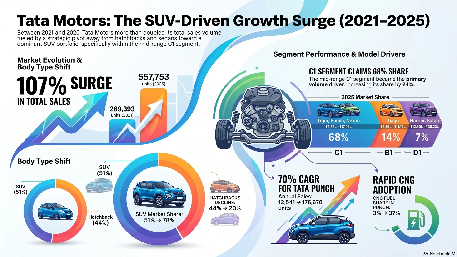 The Multi-Fuel Advantage: Decoding Tata's EV and CNG Surge (2021-2025)