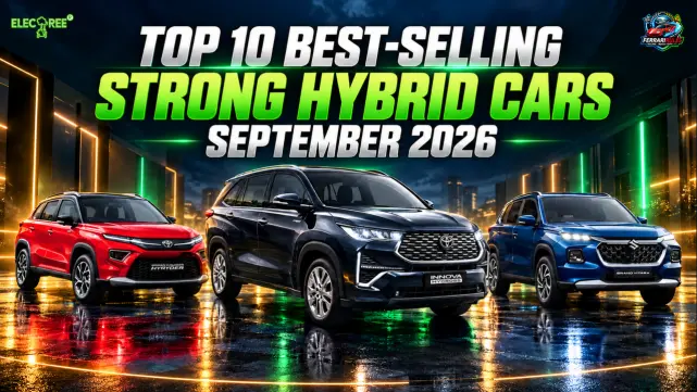 Top 10 Best-Selling Strong Hybrid Cars in India in September 2026