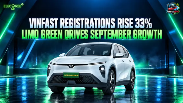 VinFast Registrations Rise 33% as Limo Green Drives September 2026 Growth