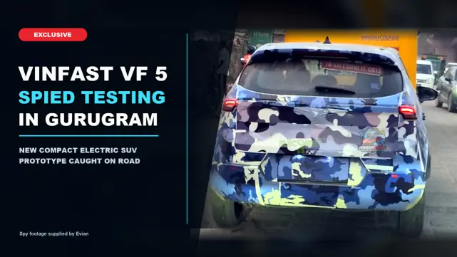 Exclusive: VinFast VF 5 Spotted Testing in Gurugram