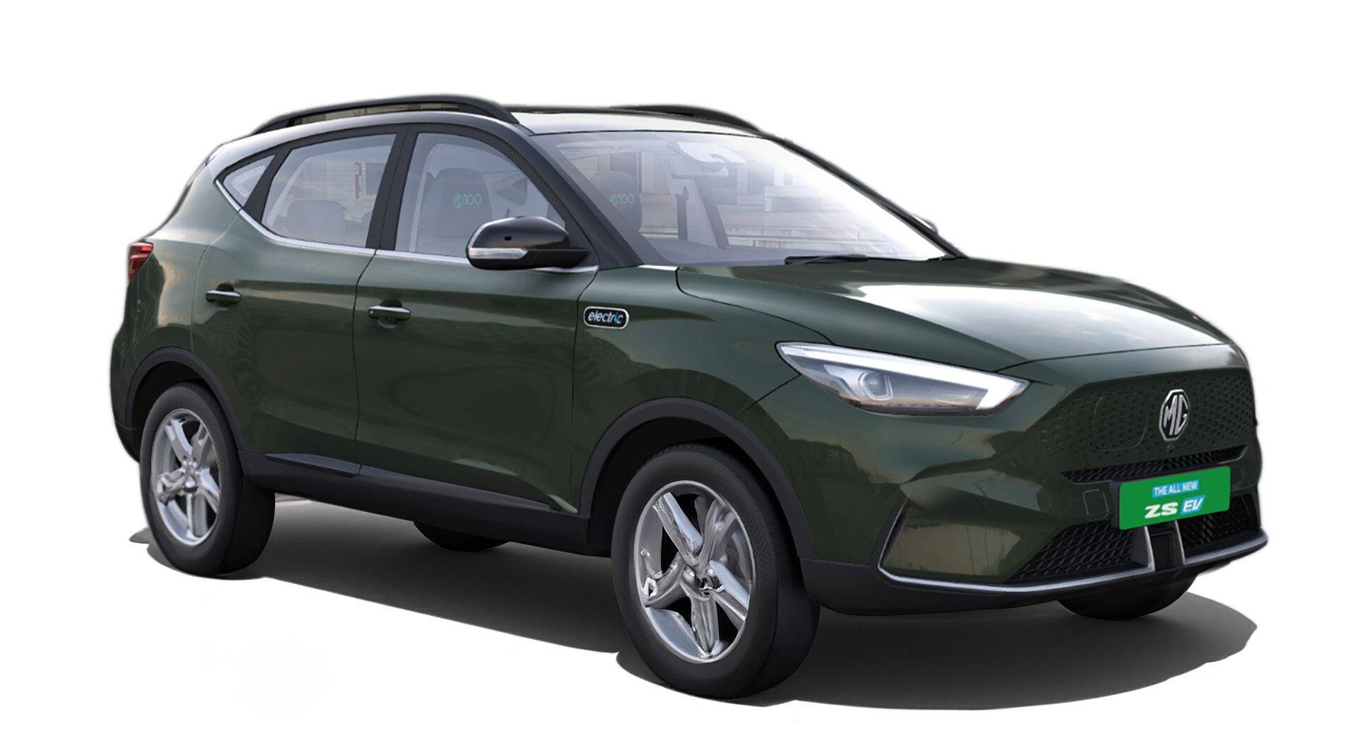 MG ZS EV Excite Pro in Green w/ Black Roof (100-Year Edition)