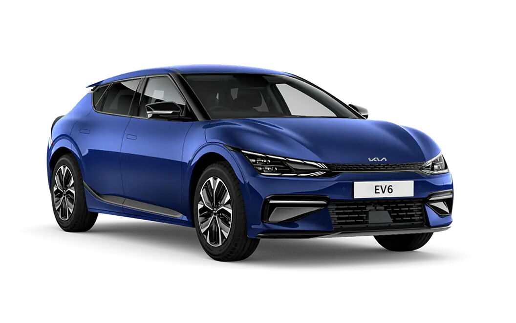 Kia EV6 in Yacht Blue