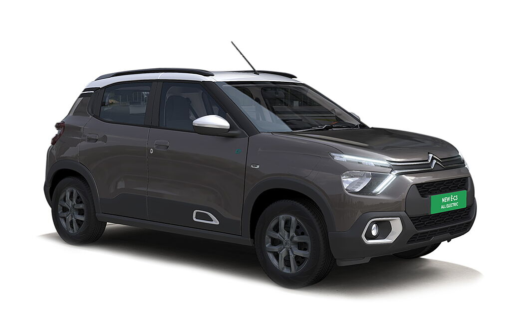 Citroen eC3 in Platinum Grey w/ Polar White Roof