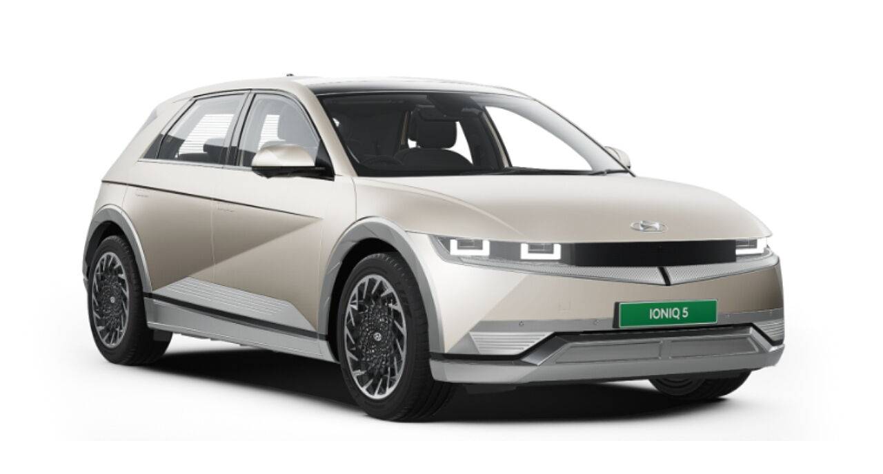 Hyundai Ioniq 5 in Gravity Gold Matte