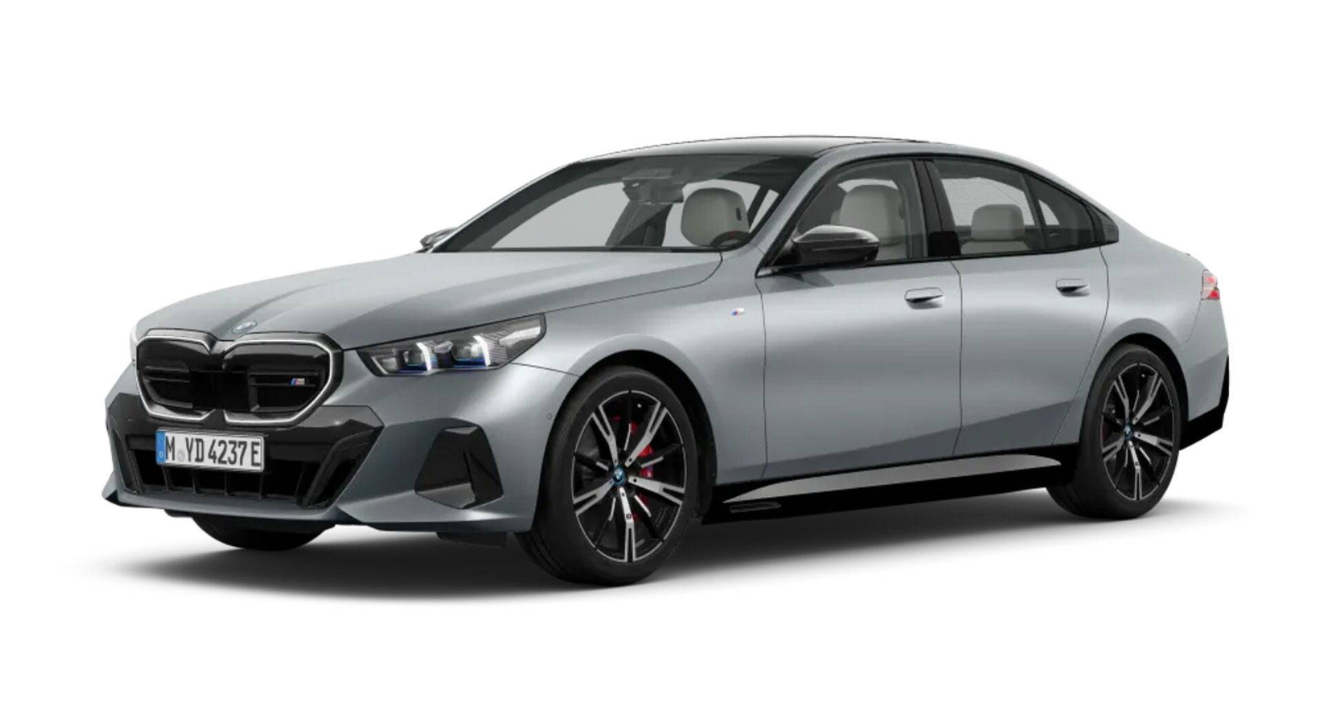 BMW i5 M60 xDrive in Individual Frozen Pure Grey Metallic