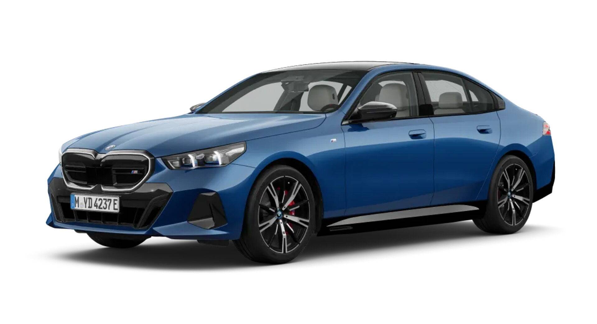 BMW i5 M60 xDrive in Phytonic Blue Metallic