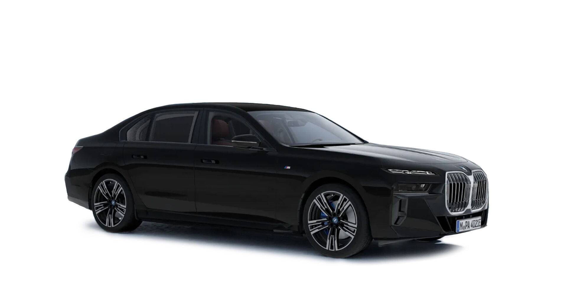 BMW i7 in Black Sapphire Metallic