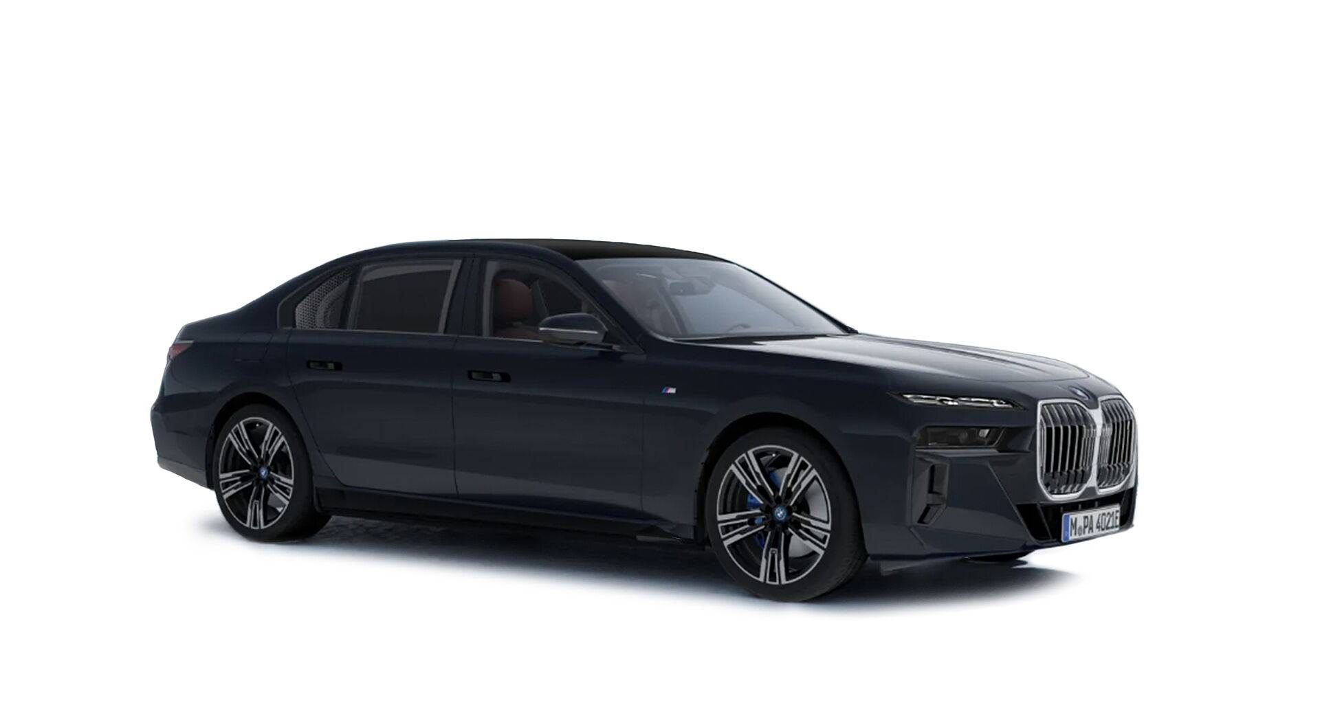 BMW i7 in Individual Dravit Grey Metallic