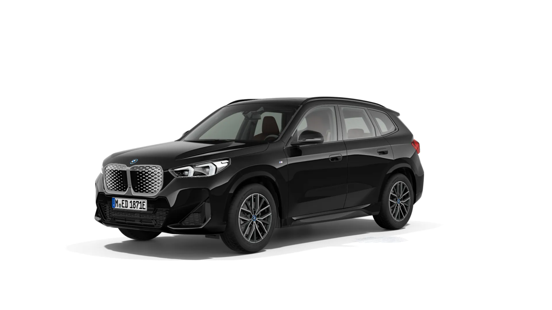 BMW iX1 in Black Sapphire Metallic