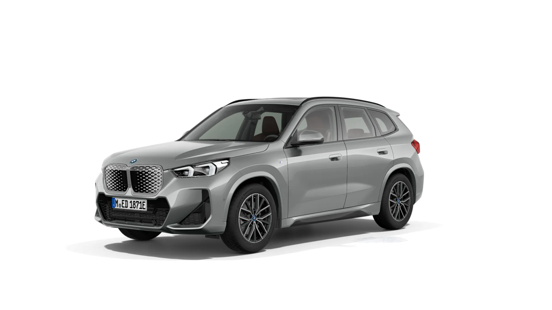 BMW iX1 in Space Silver Metallic
