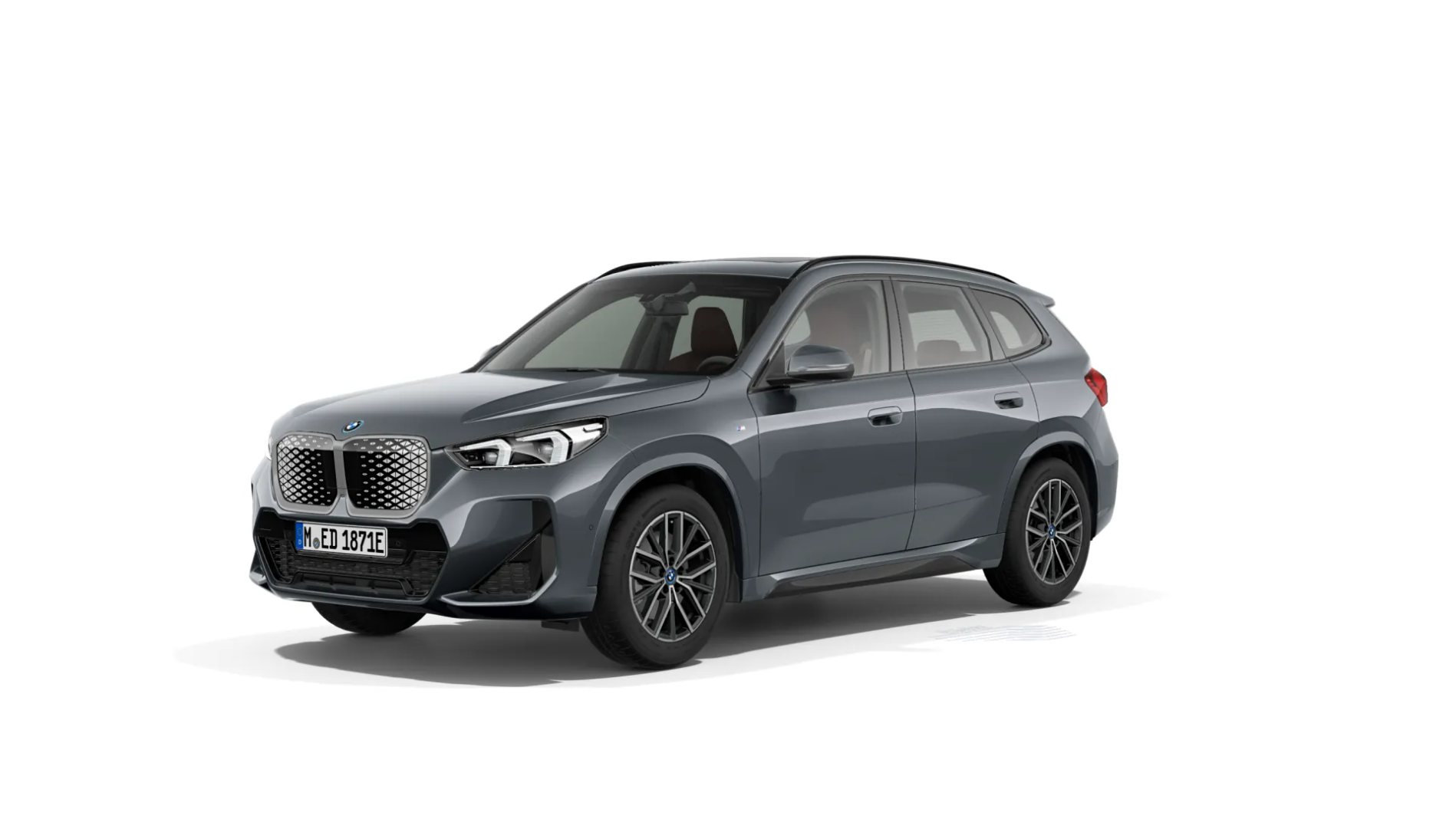 BMW iX1 in Storm Bay Metallic