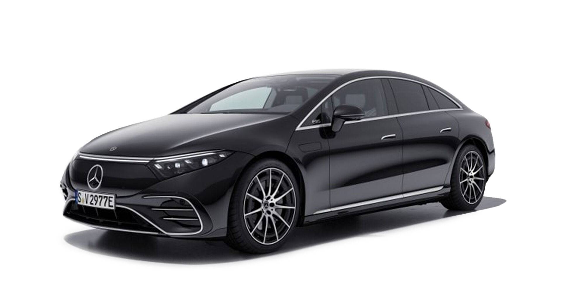 Mercedes-Benz EQS 580 4Matic in Obsidian Black