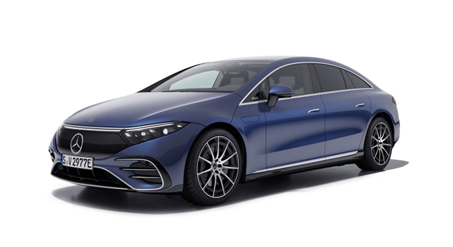 Mercedes-Benz EQS 580 4Matic in Sodalite Blue