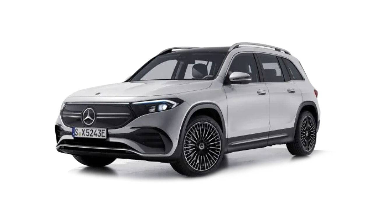 Mercedes-Benz EQB 350 4Matic in Digital White