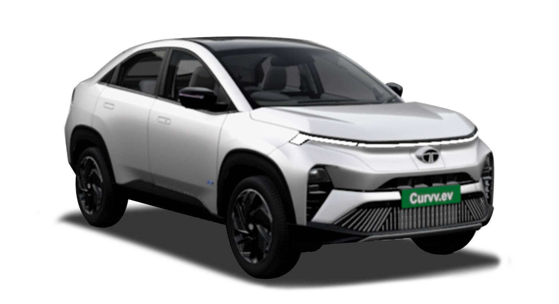 TATA Curvv EV in Pristine White