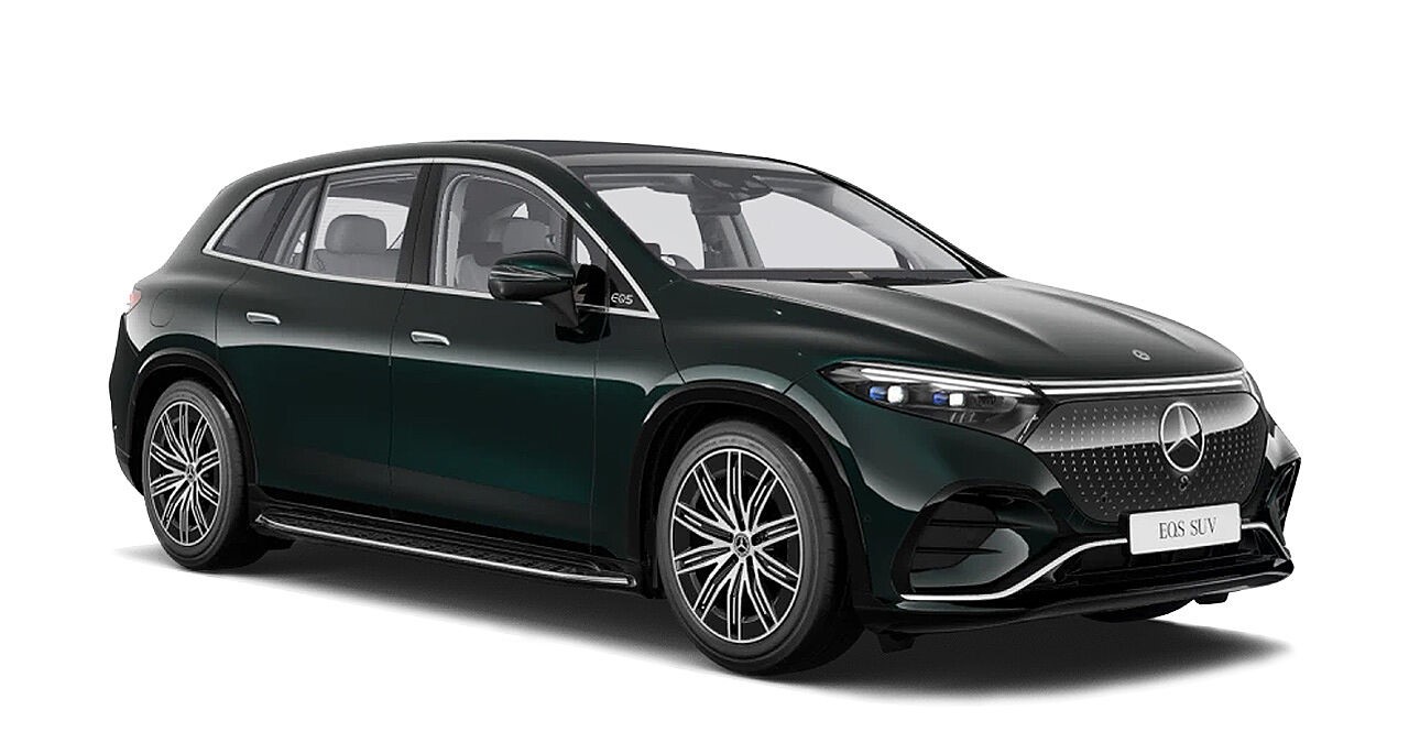 Mercedes-Benz EQS SUV 580 4Matic in Emerald Green