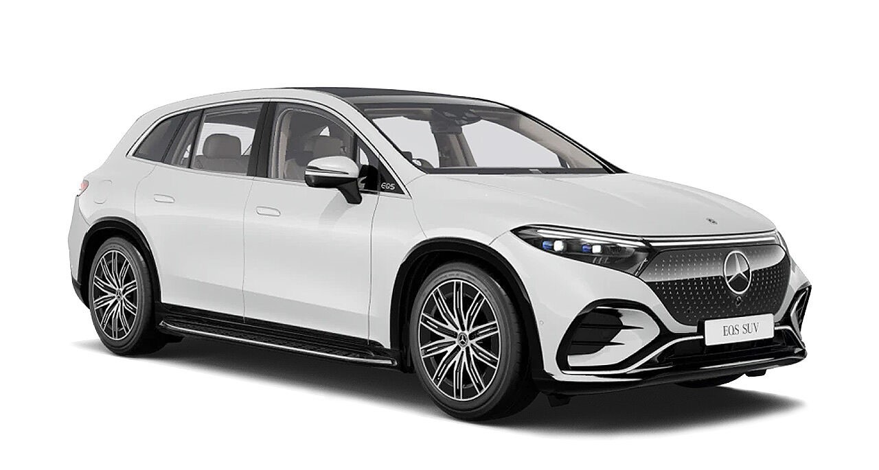 Mercedes-Benz EQS SUV 580 4Matic in Opalite White Bright