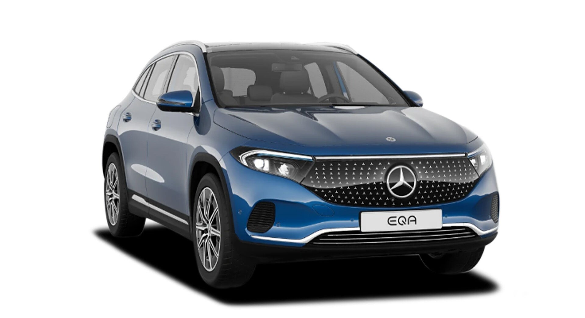 Mercedes-Benz EQA 250+ in Spectral Blue