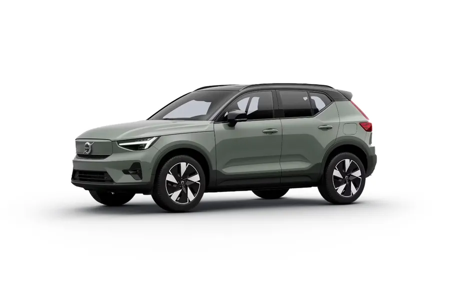 Volvo EX40 in Sage Green