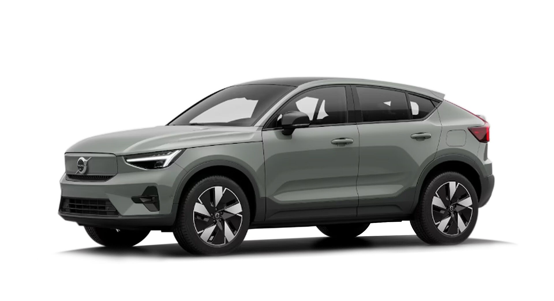 Volvo C40 Recharge in Sage Green