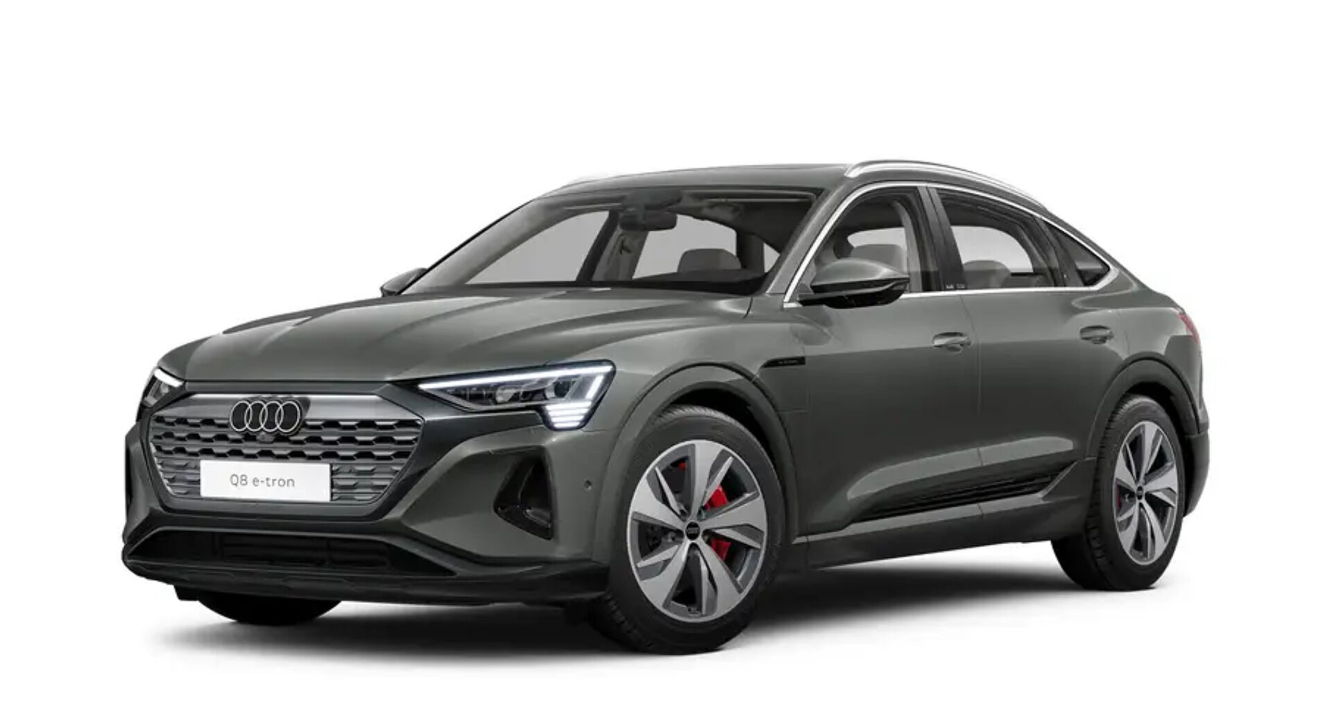 Audi Q8 55 e-tron in Chronos Gray Metallic