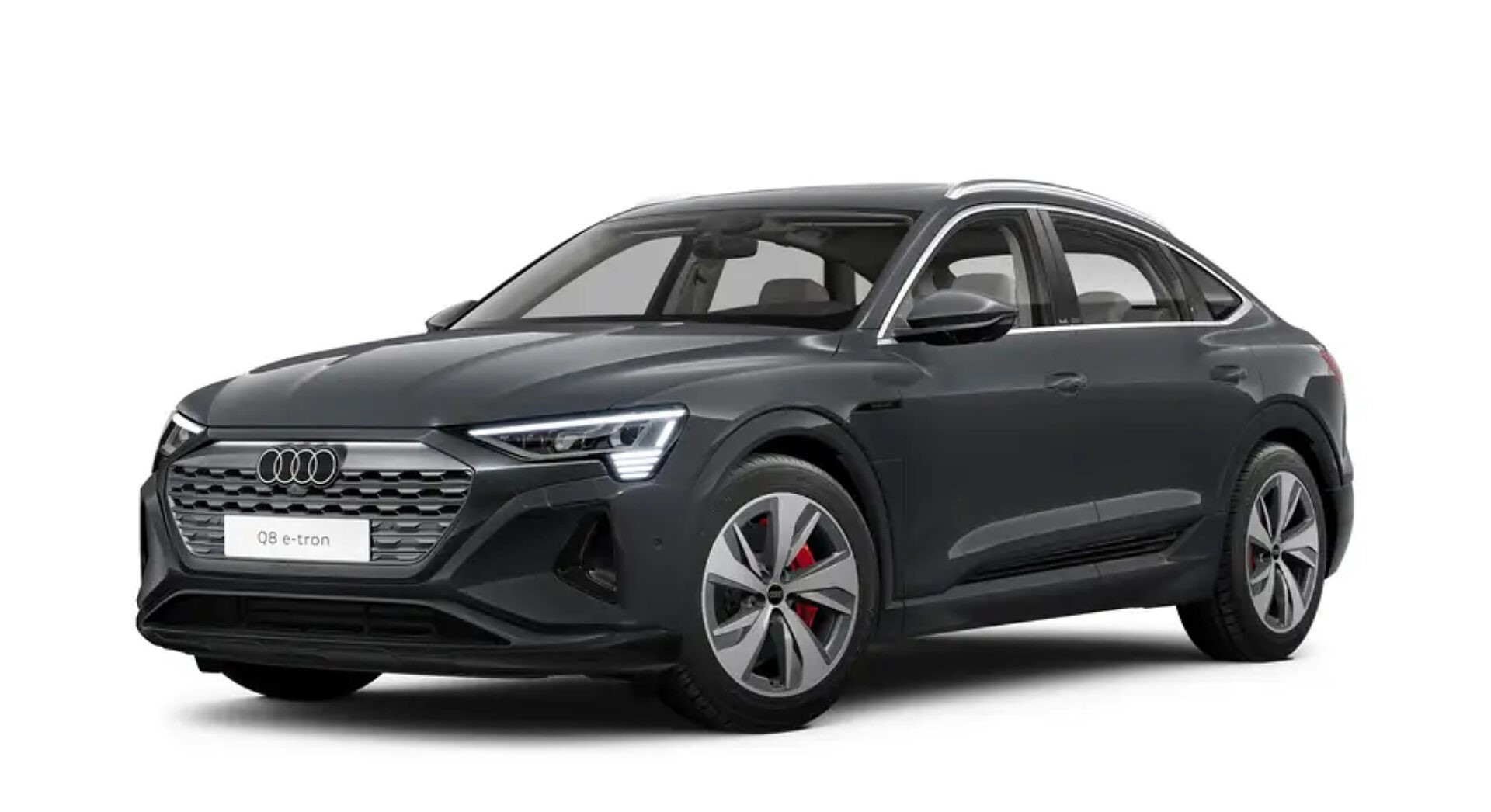 Audi Q8 55 e-tron in Magnet Gray