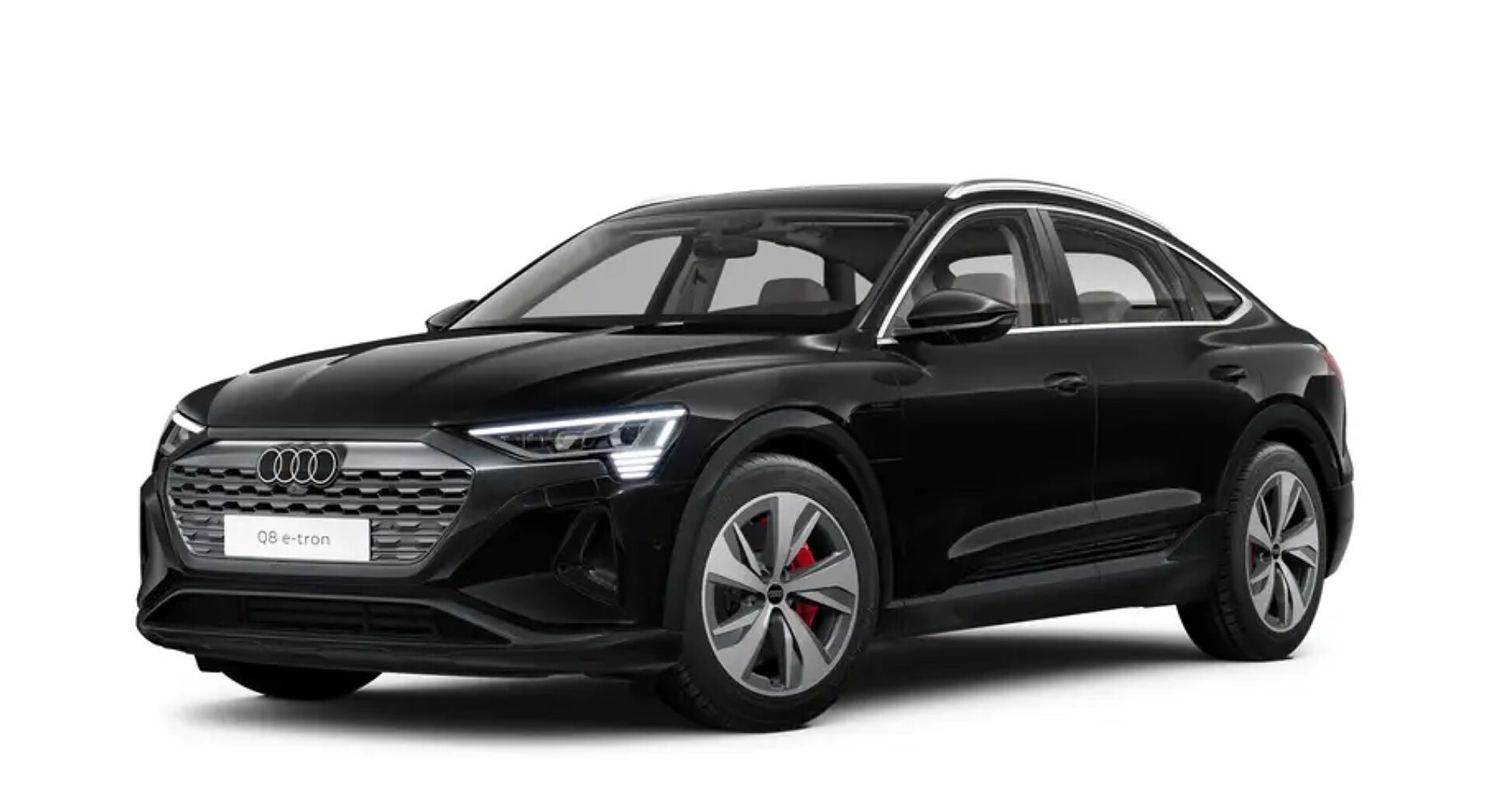 Audi Q8 55 e-tron in Mythos Black Metallic