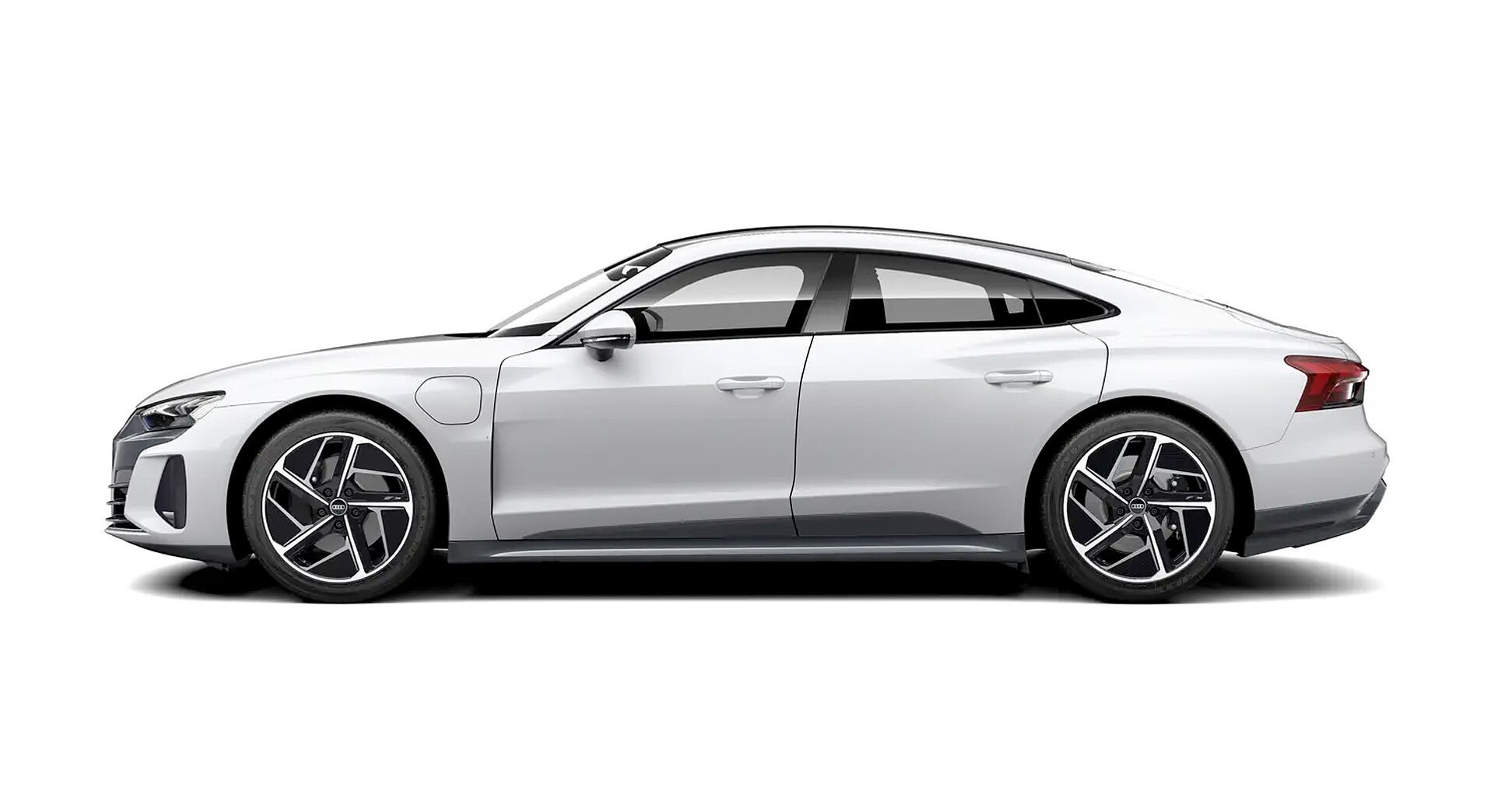 Audi e-tron GT in Ibis White