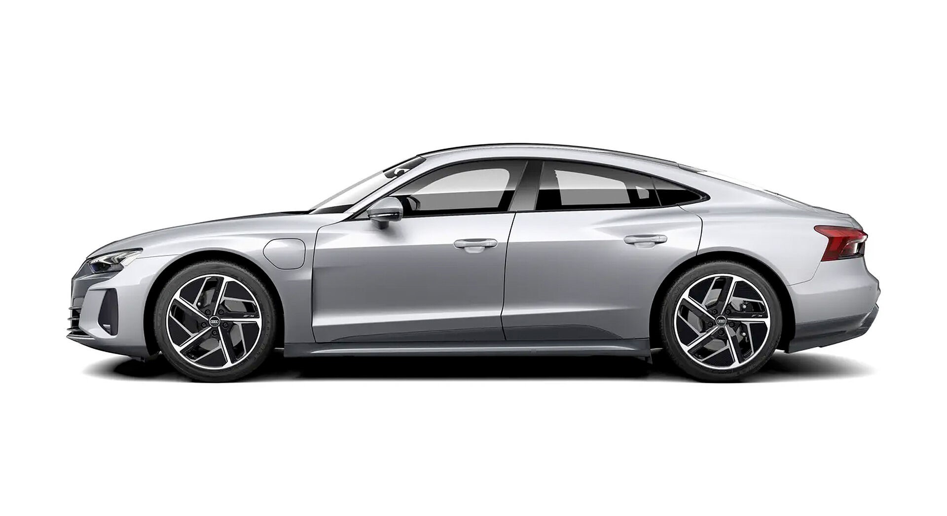 Audi e-tron GT in Floret Silver Metallic