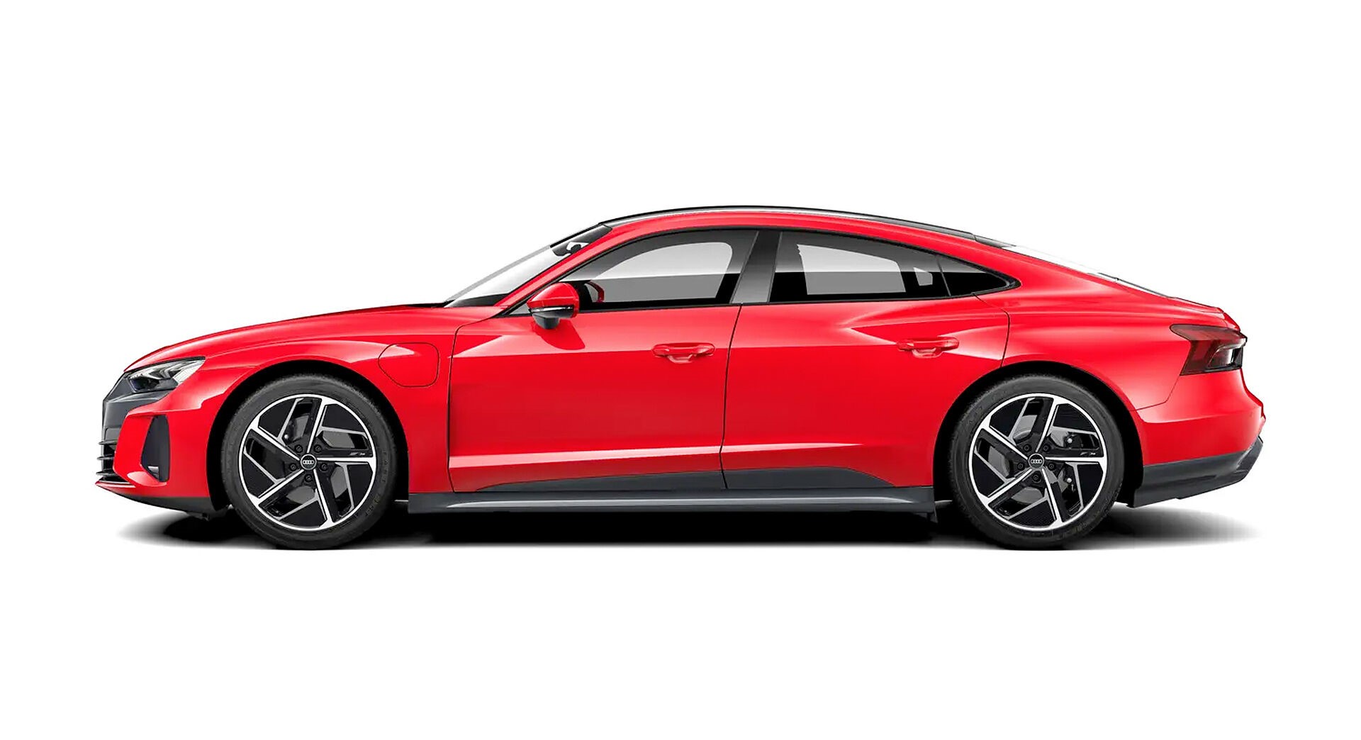 Audi e-tron GT in Tango Red Metallic