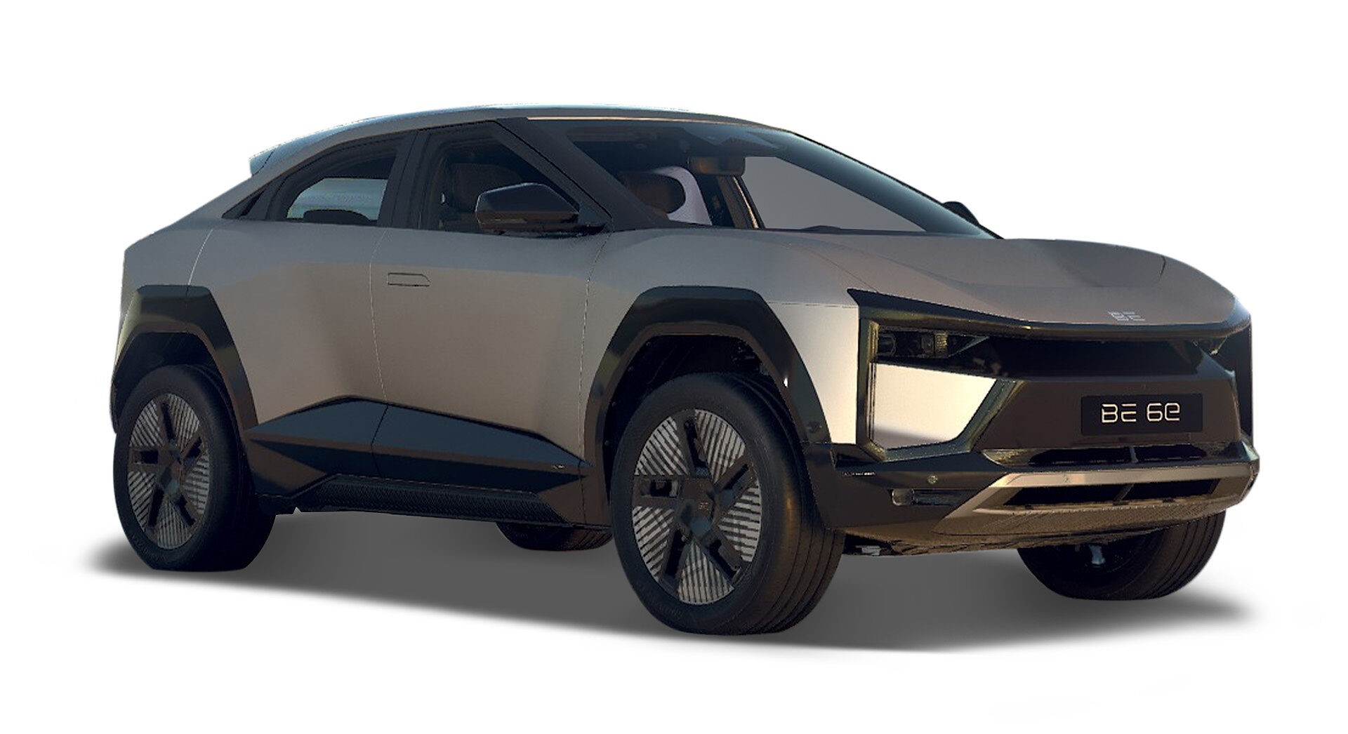 Mahindra BE 6 Pack 1 in Desert Myst Satin