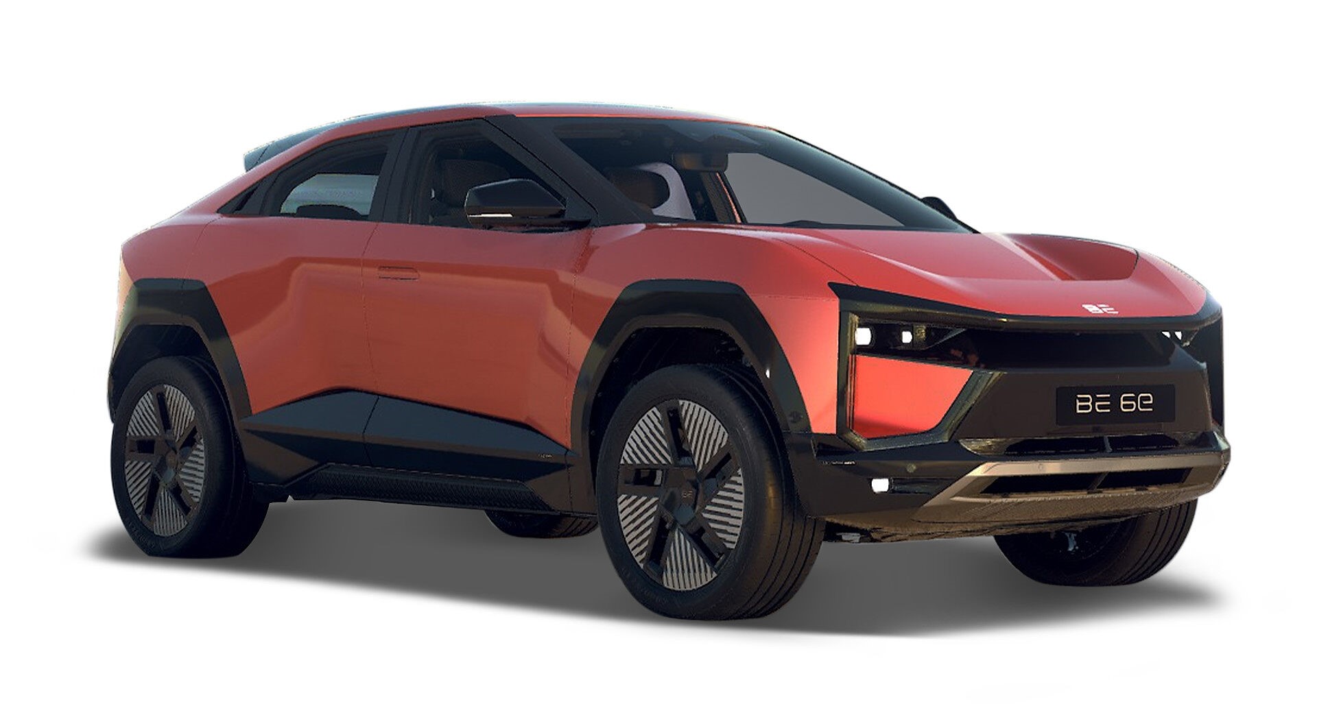 Mahindra BE 6 Pack 1 in Firestorm Orange