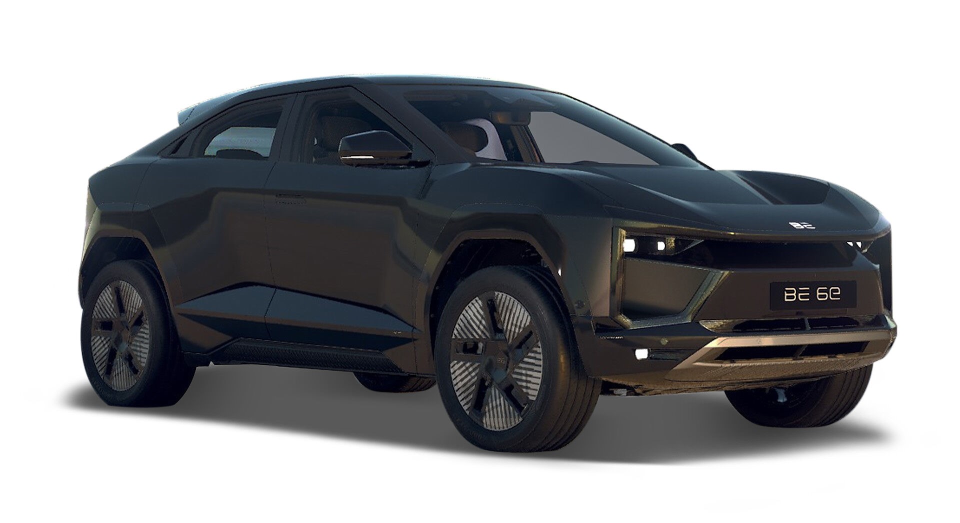 Mahindra BE 6 Pack 1 in Stealth Black