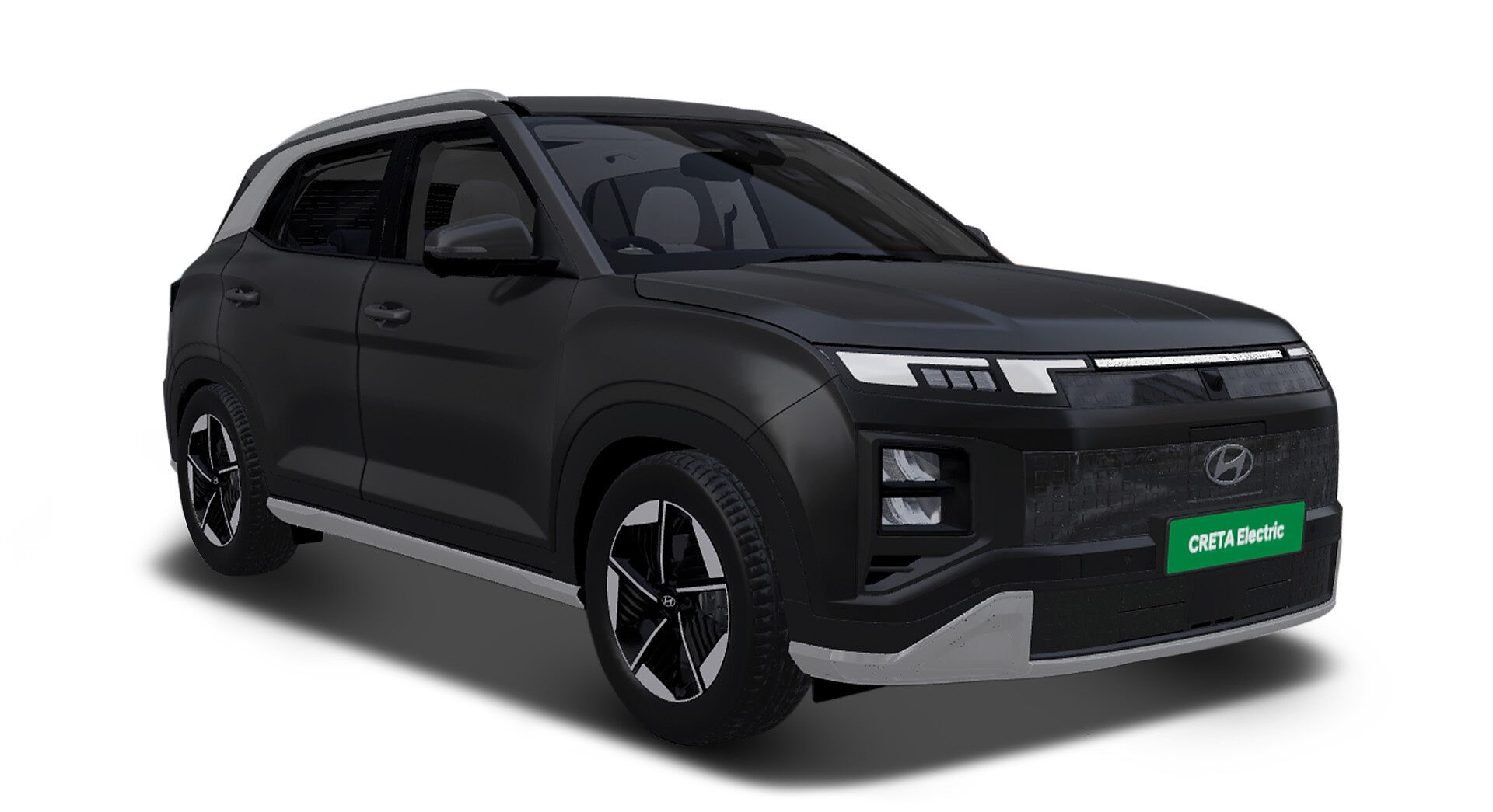 Hyundai Creta Electric Excellence Knight LR in Titan Grey Matte