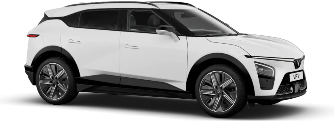 VinFast VF 7 Sky Infinity in Infinity Blanc